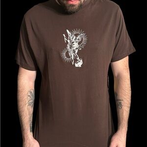 Seven Souls Dark Brown Graphic T-shirt